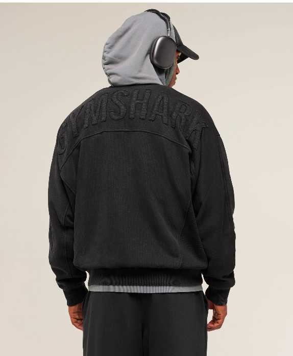 Power Washed Jersey Track Jacket - Image 2
